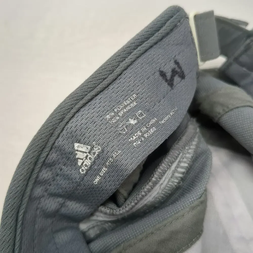 Adidas Baseball Cap Gray One Size Adizero Mesh Running Training Performance Hat